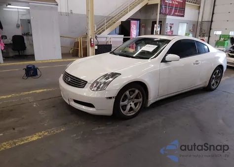 2005 Infiniti G35 z USA, uszkodzony, nr VIN JNKCV54E15M405588
